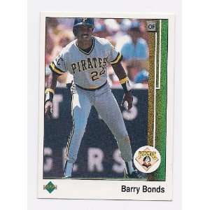  1990 Upper Deck #440 Barry Bonds Pittsburgh Pirates 