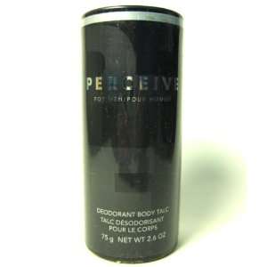   Perceive for Men Pour Homme Deodorant Body Talc / Powder 2.6 Oz 75 G