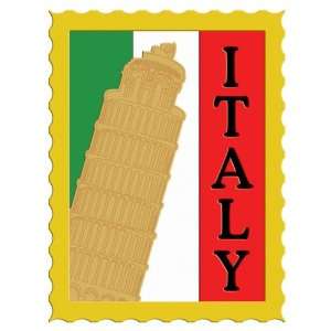  Digital  Italy Postage Stamp Laser Die Cut 