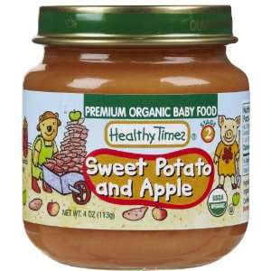  Premium Organic Baby Food, Sweet Potato and Apple, Stage 2 