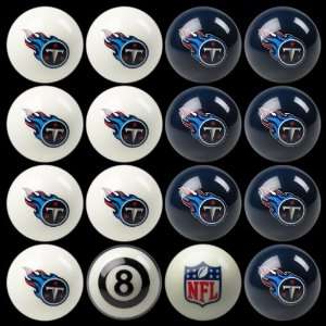 Tennessee Titans NFL Home vs. Away Billiard Balls Full Set (16 Ball 