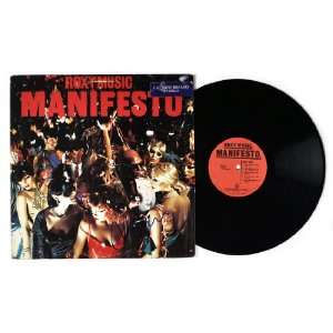 Roxy Music   Manifesto   Bryan Ferry Authentic Autographed Record 