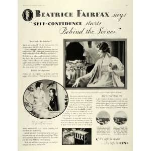   Detergent Soap Beatrice Fairfax   Original Print Ad