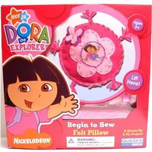  Kids Dora the Explorer Begin to Sew Felt Pillow Kit Toys 