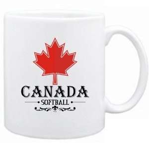  New  Maple / Canada Softball  Mug Sports