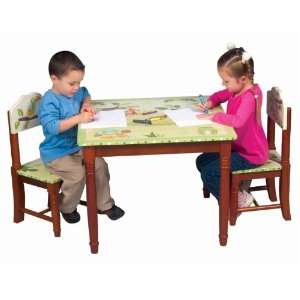  Guidecraft Papagayo Kids Room Table and Chairs Set