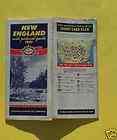 1942 New York Road Map with Pictorial Guide from Esso  