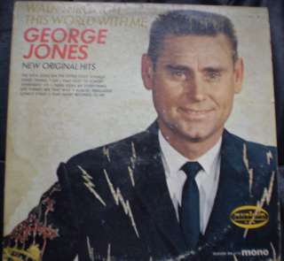 GEORGE JONES 12 Albms Why,Wrppd,Race,Best,Walk++++ LP  