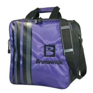  Brunswick Slingshot Bowling Bag  Purple/Black Sports 