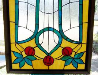 Tall Stained Glass Window ~ Stunning Design **  