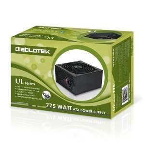  Diablotek UL Series 775W ATX 12V V2.31 Power Supply 