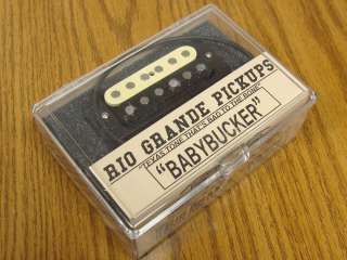 NEW USA Rio Grande Baby Bucker Mini PICKUP Guitar Zebra Humbucker 