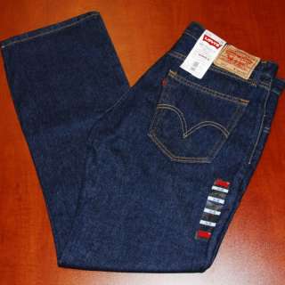 Levis 505 Jeans Jean RINSED INDIGO 0216 216 ZIPPER FLY  