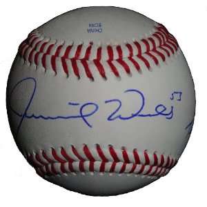 Oakland Athletics Jemile Weeks Autographed ROLB Baseball 
