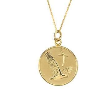   Gold Comfort Wear Overcoming Difficulties Medal   20.00mm Jewelry