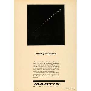1956 Ad Martin Baltimore Viking Rocket Moons Maryland   Original Print 