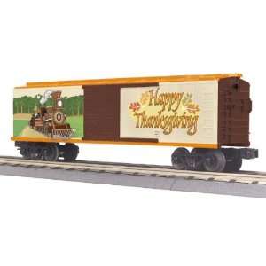  MTH 30 74533 Happy Thanksgiving Boxcar Toys & Games