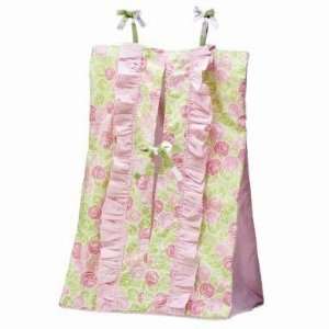  Flower Basket Pink/Green Diaper Stacker Baby