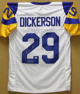 Eric Dickerson Autographed Los Angeles Rams Jersey  