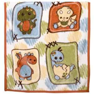  CoCaLo Baby Dinos At Play Soft & Cozy Blanket   36x40 