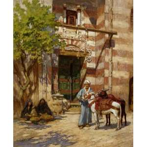  FRAMED oil paintings   Frederick Arthur Bridgman   24 x 30 