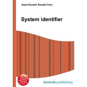  System identifier Ronald Cohn Jesse Russell Books