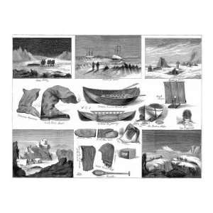 Scenes from the British Arctic Expedition of 1875 1876 