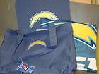 NFL Stadium Tote Bag, Cushion & Blanket, San Diego Chargers, New