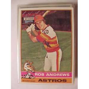 1976 Topps #568 Rob Andrews 