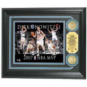 Dallas Mavericks DIRK NOWITZKI 2007 MVP Dominance PHOTOMINT & 24KT 