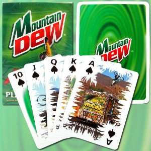  Mountain Dew Poker Size Playing Cards
