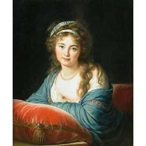   Elisabeth Vigée Le Brun   24 x 30 inches   Countess Skavronskaia