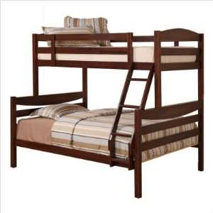  Bundle 66 Twin/Double Bunk Bed in Brown