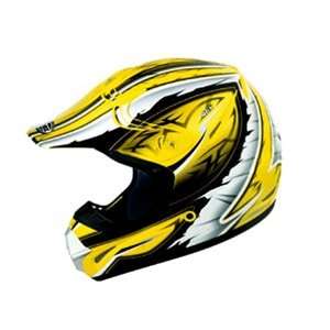  GMAX GM46X Graphic Full Face Helmet X Large  Yellow 