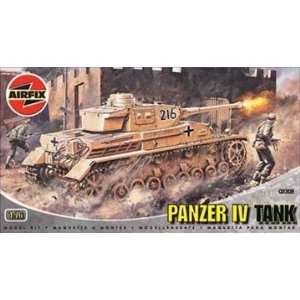  Airfix 1/76 German Panzer IV Tank Model Kit Toys & Games