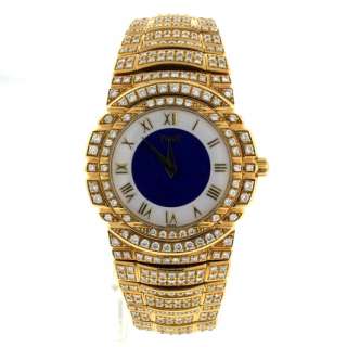 Piaget Tanagra 18k Yellow Gold DIAMOND 34mm Mens Watch  