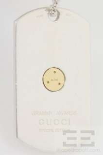 Gucci Special Edition Grammy Awards Sterling Silver & 18K Gold Diamond 