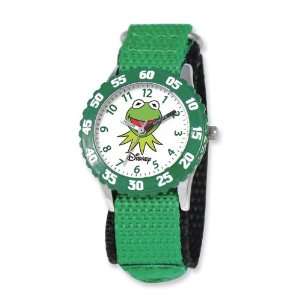  Disney Muppets Kids Kermit Green Velcro Band Time Teacher 