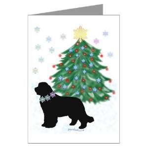 Yuletide Newf Christmas Cards Pets Greeting Cards Pk of 10 