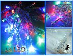   Lighting OPERATED 40 LED MINI FAIRY LIGHTS colorful Outdoor String