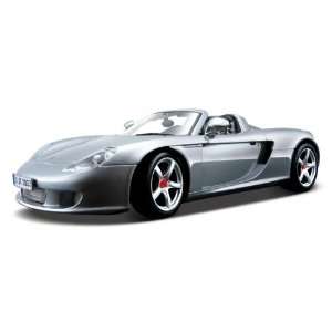  Maisto 118 Scale Metallic Grey Porsche Carrera GT Toys 