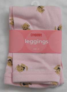 NWT GYMBOREE KITTY GLAMOUR PINK LEGGINGS 4 4T CAT NEW  