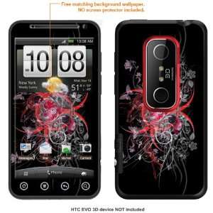  Protective Decal Skin STICKER for HTC EVO 3D case cover 