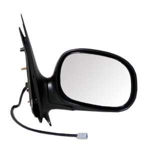  New Passengers Power Side View Mirror Glass Black/Chrome 