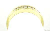 20ctw Genuine Round Diamond Wedding Band Ring   14k Yellow Gold 