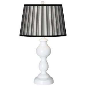  Heather Stripes Giclee Sutton Table Lamp