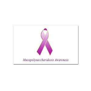  Mucopolysaccharidosis Awareness Rectangular Sticker 