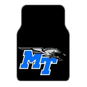  Set of 2 Middle Tennessee Blue Raiders Auto/Truck Floor 