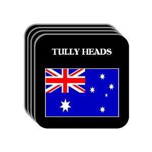  Australia   TULLY HEADS Set of 4 Mini Mousepad Coasters 