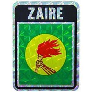  Zaire Flag Sticker Automotive